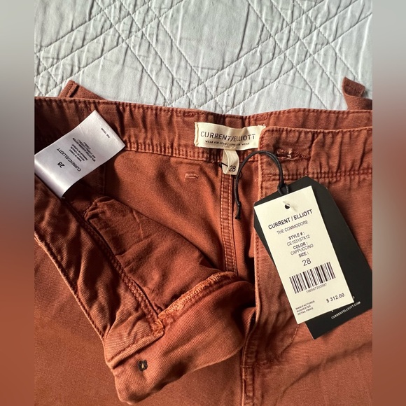 Current/Elliott The Commodore Capuccino Cargo Pants, Size 28 (NWT) - Picture 7 of 13